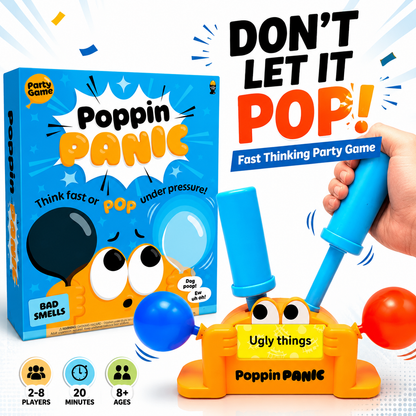 🎈 Poppin Panic – Balloon-Popping Party Game