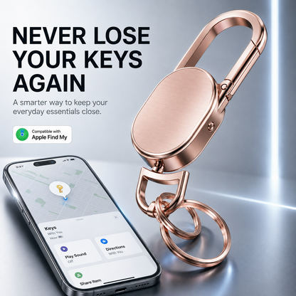 📱 Find My Keychain Tracker – Smart Anti-Lost Key Holder for Keys, Bags & Luggage