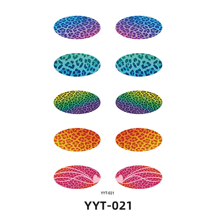 ✨ 5-Pair Pre-Designed Eyeshadow Transfer Stickers – Complete Eye Looks in Seconds