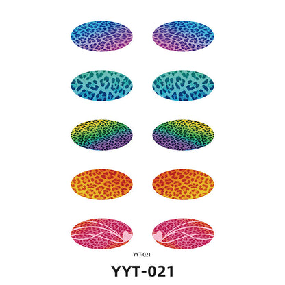 ✨ 5-Pair Pre-Designed Eyeshadow Transfer Stickers – Complete Eye Looks in Seconds