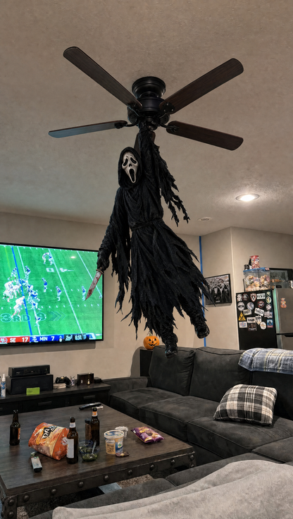 🔥 Limited Halloween Sale – Turn Your Ceiling Fan Into A Spooky Horror Decoration