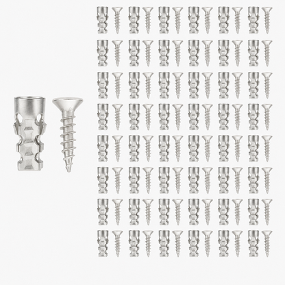 🔩 Stripped Screw Hole Repair Anchors  Restore loose cabinet hinges without moving or replacing them.