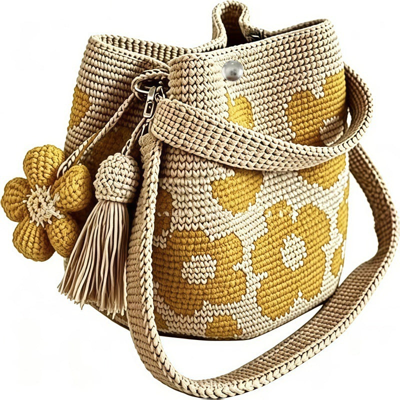 Handmade Crochet Flower Bag – A Dream Woven With Love