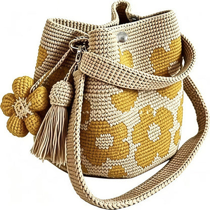 Handmade Crochet Flower Bag – A Dream Woven With Love