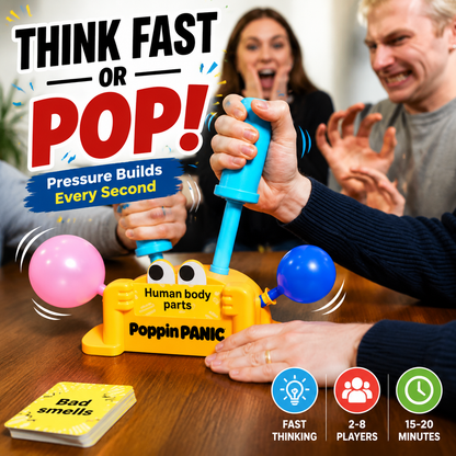 🎈 Poppin Panic – Balloon-Popping Party Game