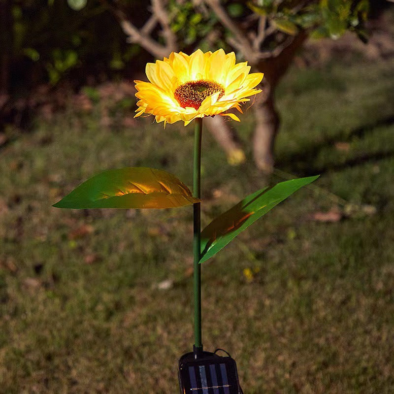 2026 Upgraded Sunflower Solar Garden Lights Outdoor