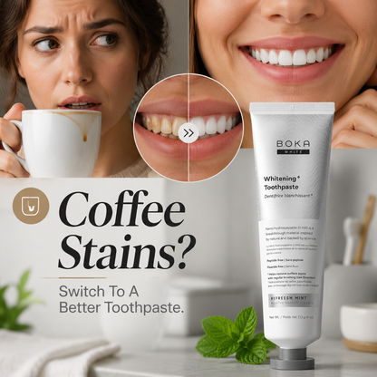 🔥 Hot sell! 🦷 Boka Nano Hydroxyapatite Whitening Toothpaste for Sensitive Teeth