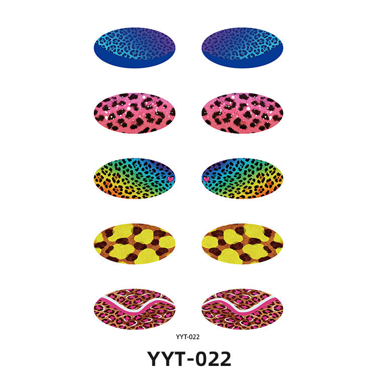 ✨ 5-Pair Pre-Designed Eyeshadow Transfer Stickers – Complete Eye Looks in Seconds