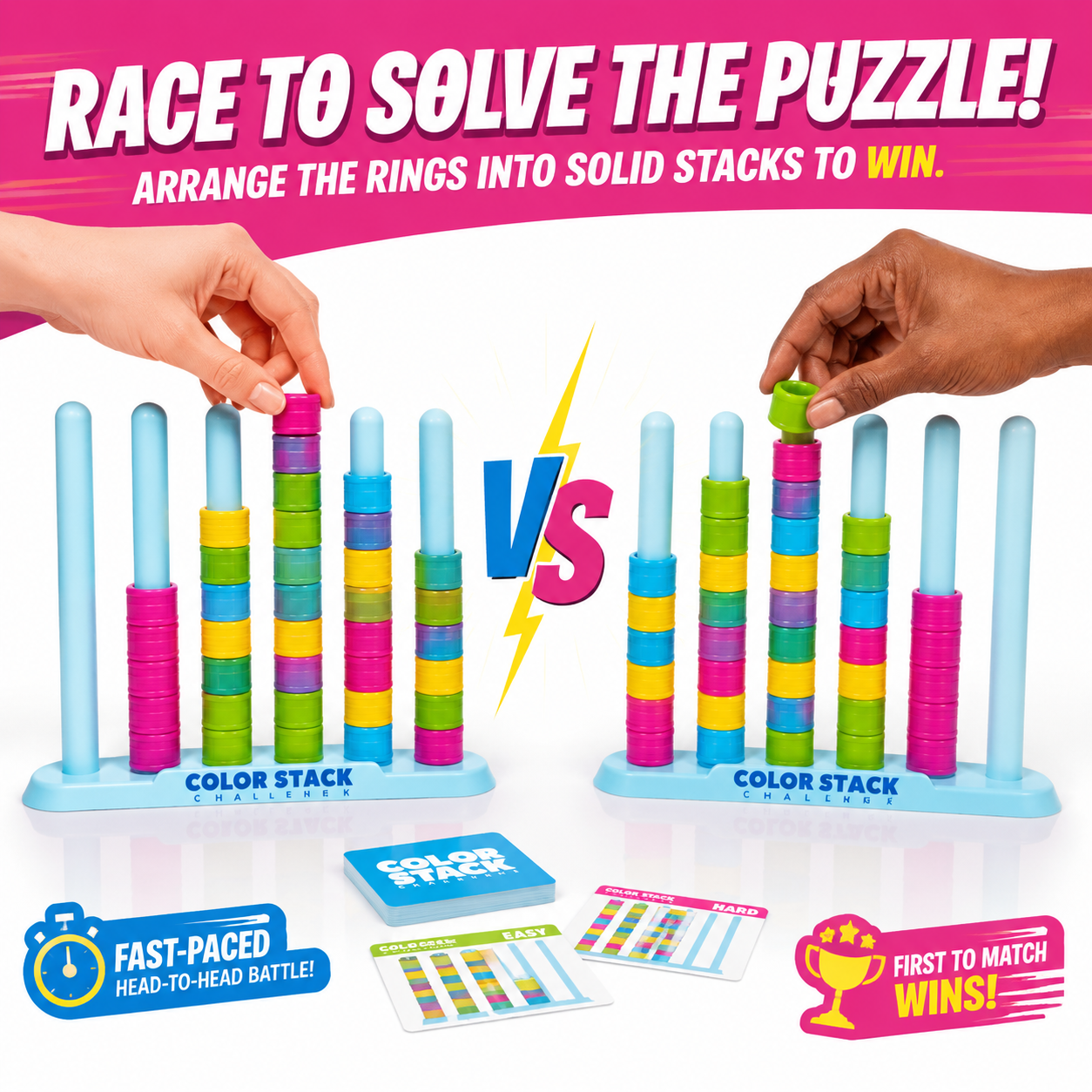 Color Stack – The Addictive Fast-Paced Family Game That Turns Every Game Night Into a Brain-Boosting Battle