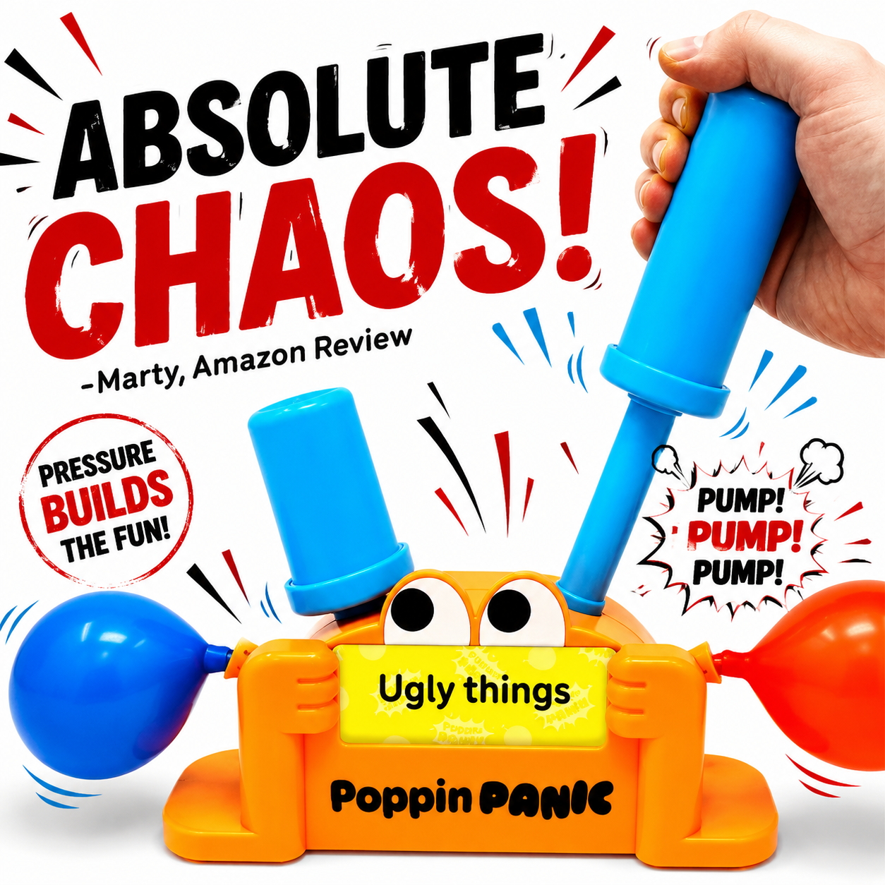 🎈 Poppin Panic – Balloon-Popping Party Game