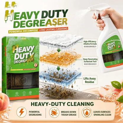 🍑 Heavy Duty Grease Remover Spray – Effortless Kitchen Cleaning