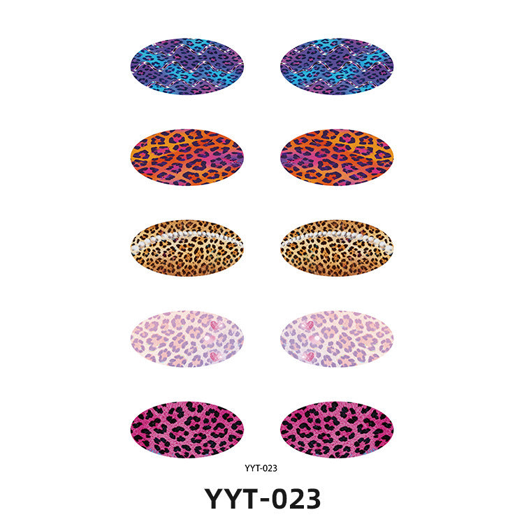 ✨ 5-Pair Pre-Designed Eyeshadow Transfer Stickers – Complete Eye Looks in Seconds