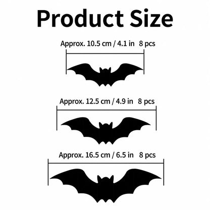 🦇 3D LED Bat Wall Decorations – Create a Spooky Halloween Glow in Seconds!