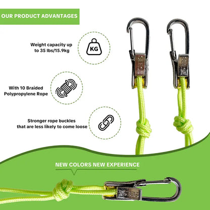 【FathersDayGift】SEESE Retractable Buckle Rope-Adjustable Ropes 2026 New Rope Roller with Accessory Cord