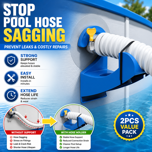🏊 Pool Hose Support Holder for Above Ground Pools – Prevent Sagging & Extend Hose Life