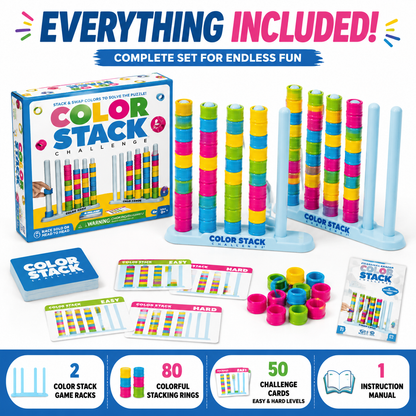 Color Stack – The Addictive Fast-Paced Family Game That Turns Every Game Night Into a Brain-Boosting Battle