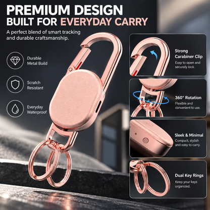 📱 Find My Keychain Tracker – Smart Anti-Lost Key Holder for Keys, Bags & Luggage