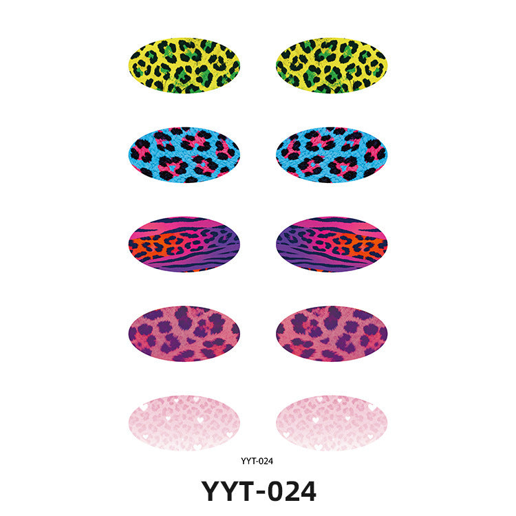 ✨ 5-Pair Pre-Designed Eyeshadow Transfer Stickers – Complete Eye Looks in Seconds