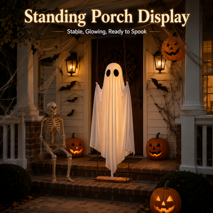 Premium Ride-On Ghost Halloween Decoration