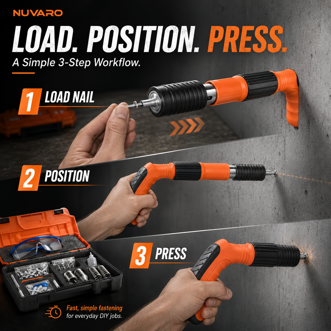 5-Level Adjustable Fastening Tool