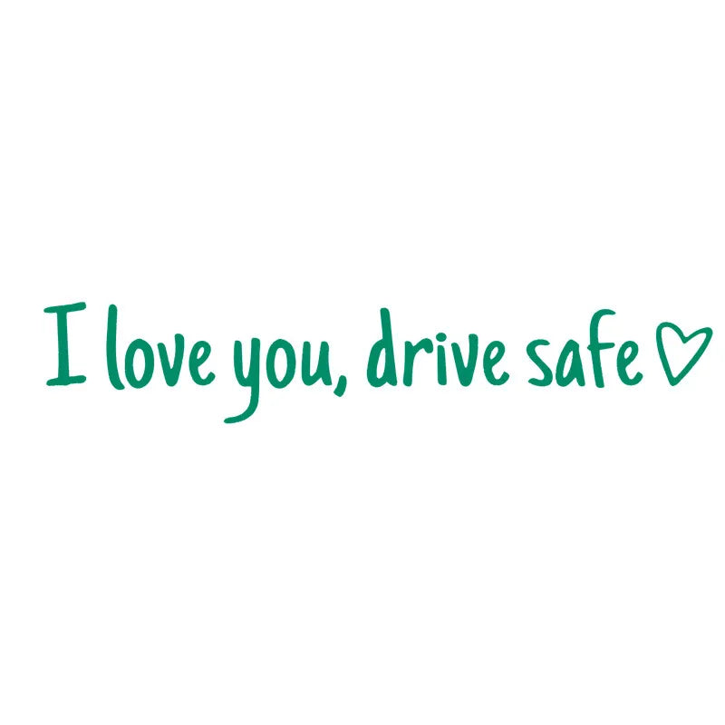 💓 I love you, drve safe Sticker（3pcs）