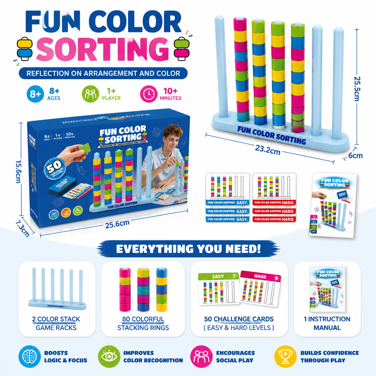 Color Stack – The Addictive Fast-Paced Family Game That Turns Every Game Night Into a Brain-Boosting Battle