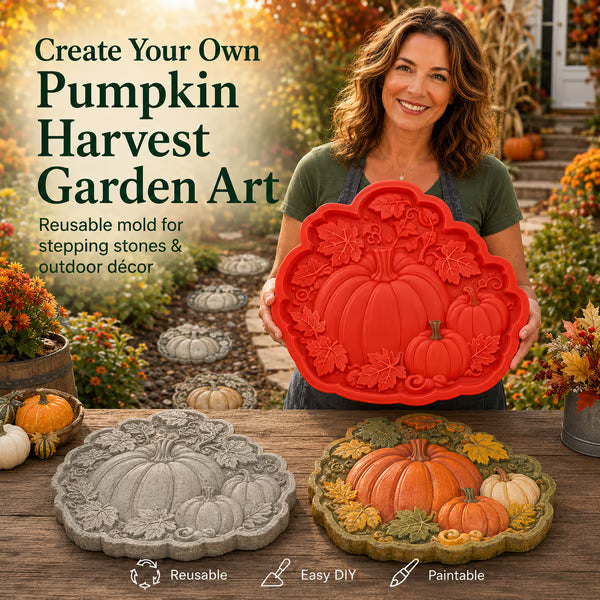 💥 LAST DAY 49% OFF - 🌻 Reusable Sunflower Stepping Stone Mold!!!