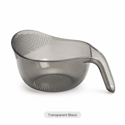 ✨ Smart Drain Kitchen Bowl – 2-in-1 Colander For Fruits, Vegetables, Rice & Pasta