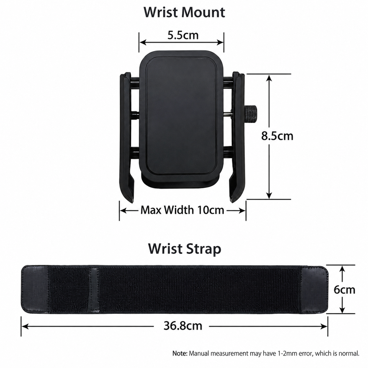 📱 360° Rotating Wrist & Arm Phone Holder – Hands-Free Sports Mount