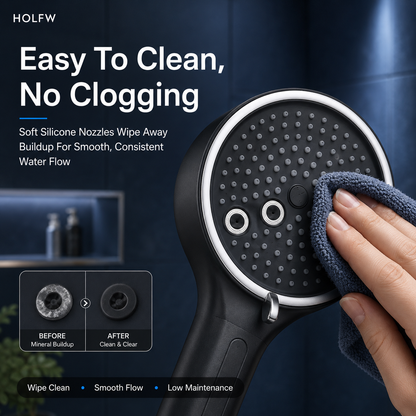🚿 50% OFF 6-Mode High-Pressure Handheld Shower Head – Spa-Like Comfort at Home