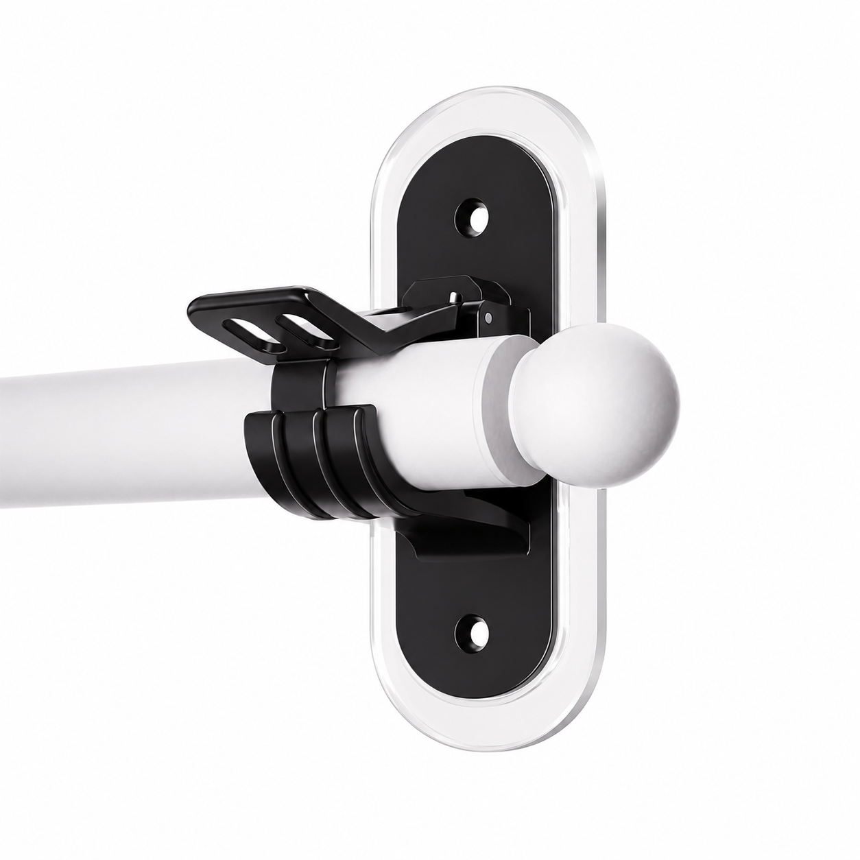 Curtain rod holder home applications
