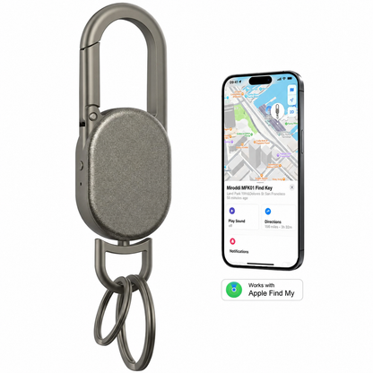 📱 Find My Keychain Tracker – Smart Anti-Lost Key Holder for Keys, Bags & Luggage