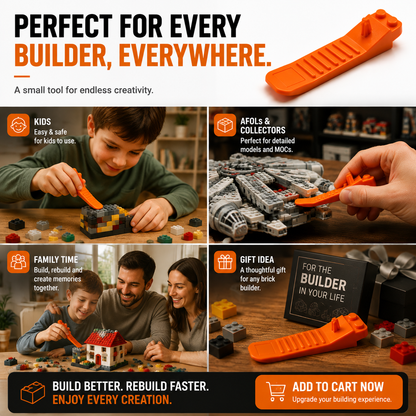🧱 Brick Separator Tool | Easy LEGO Brick Remover For Faster Building & Rebuilding