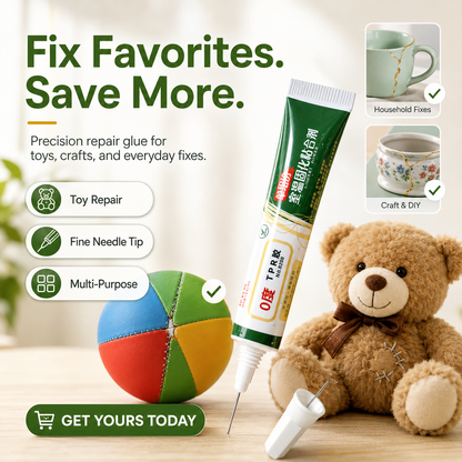 ♻️Multi-Purpose Repair Glue | Precision Strong Adhesive For Toys, Shoes, Crafts & Everyday Repairs