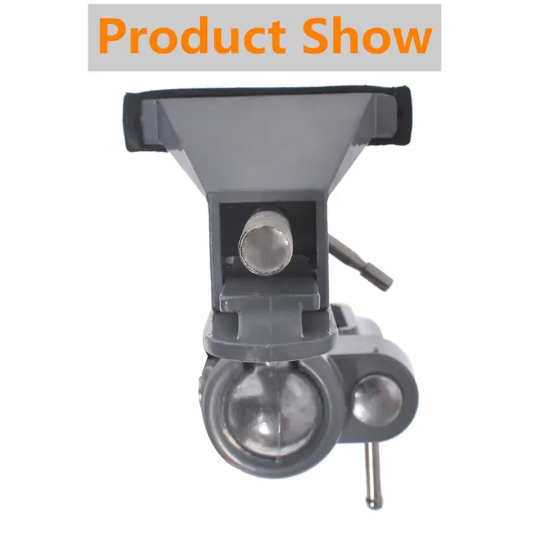 3" Aluminum Work Bench Vise - 360° Swivels, Universal Clamp, 2" Jaw Opening, Rotating Design, New, Swivels 360°, Aluminum Body, 45° Tilt Adjust, 360 Degrees Rotating Jaw