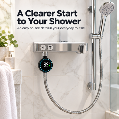 🚿 Digital Shower Thermometer – Clear Celsius Display for Your Daily Shower