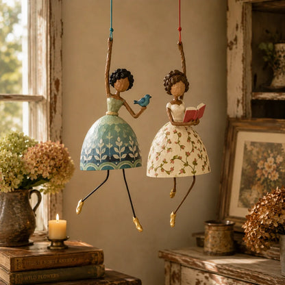 ✨Whimsical Dancing Lady Hanging Ornament