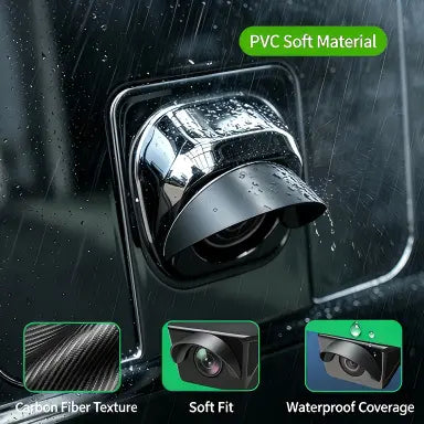 🌧️ 4PCS Car Backup Camera Rain Shield – Clearer Rear View in Rain