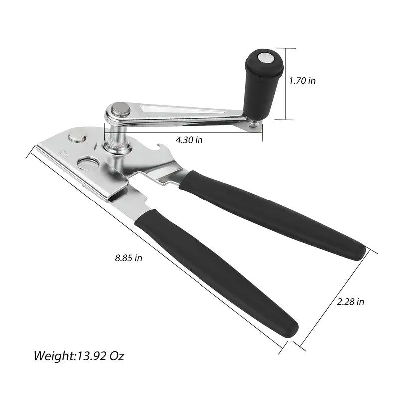 2-in-1 Easy-Turn Can & Bottle Opener