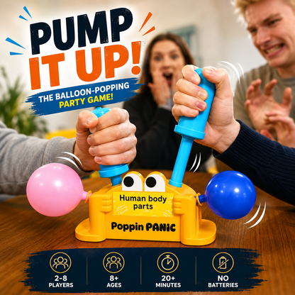 🎈 Poppin' Panic Balloon Party Game | Hilarious Family Game Night Fun