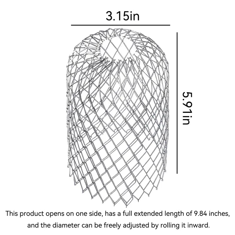 🍂 FALL FAVORITE | Expandable Gutter Leaf Strainer – Helps Block Leaves, Pine Needles & Roof Debris