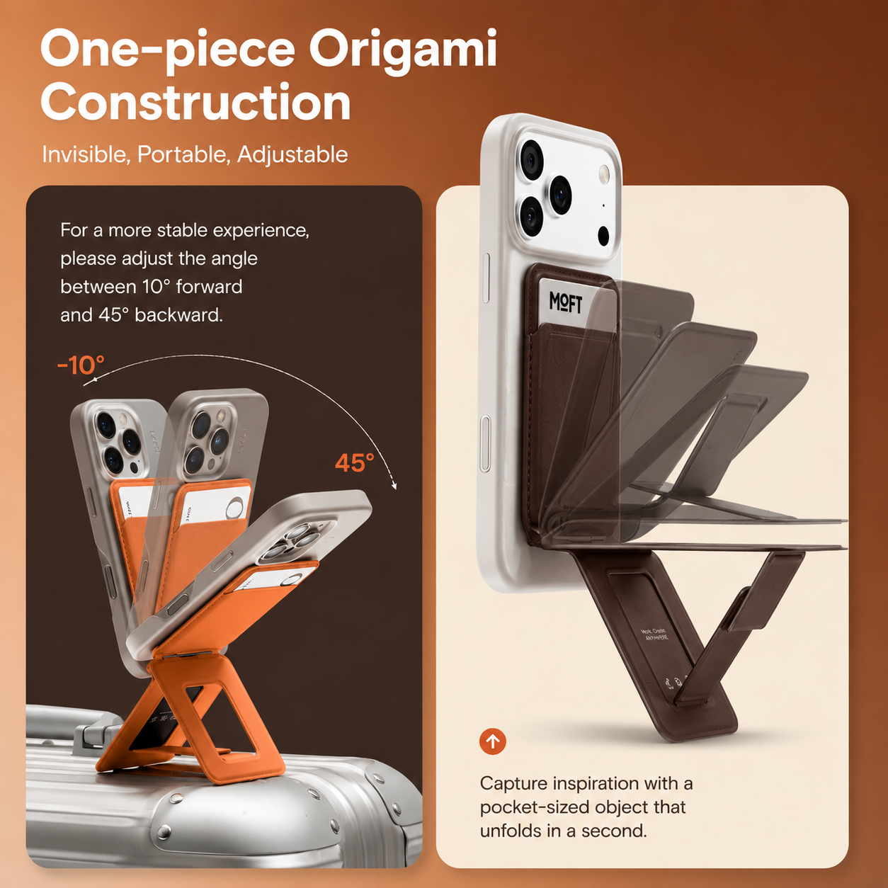 MOFT Phone Tripod Wallet for iPhone