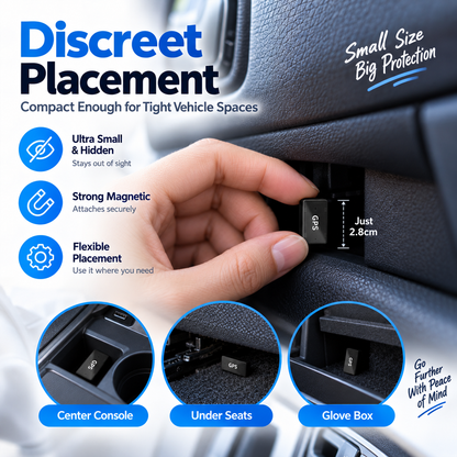 🔥 50% OFF Today – Portable Mini GPS Tracker with Real-Time Location & Safe-Zone Alerts
