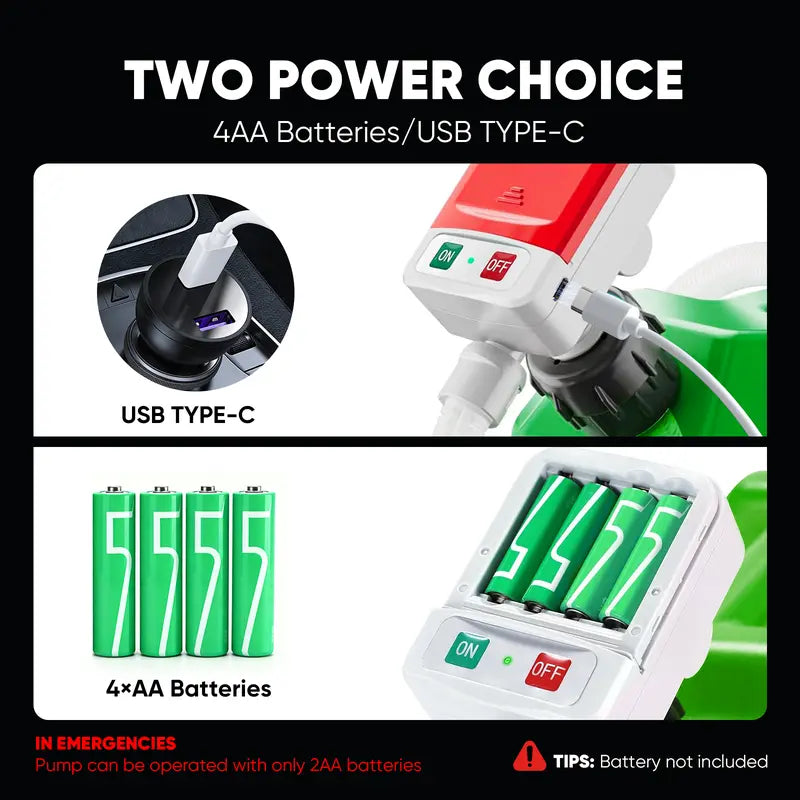⚡ Automatic-Stop Electric Liquid Transfer Pump – Fast, Clean & Spill-Free