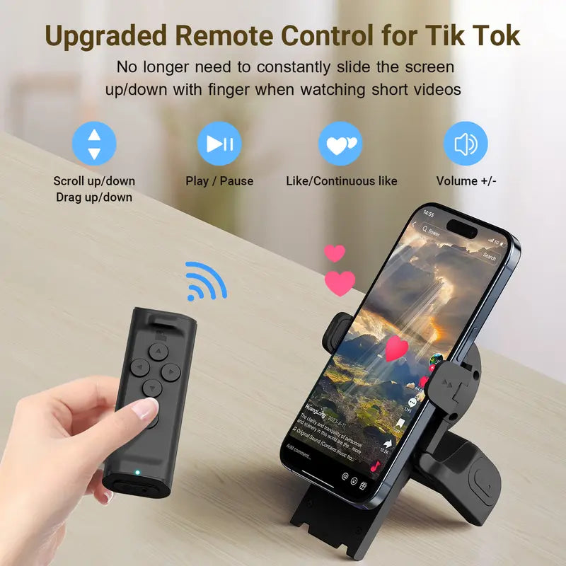 📱 Hands-Free Remote Phone Stand