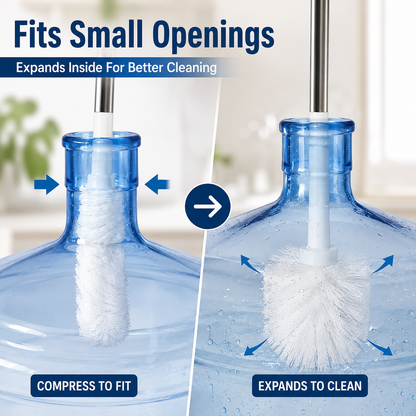 🧼 2-Pack 30" Extra Long Water Jug Cleaning Brush