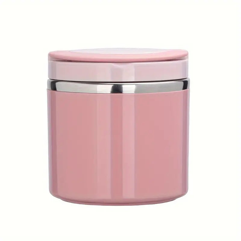🥗 630ML Portable Stainless Steel Lunch Container with Carry Handle