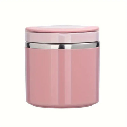 🥗 630ML Portable Stainless Steel Lunch Container with Carry Handle