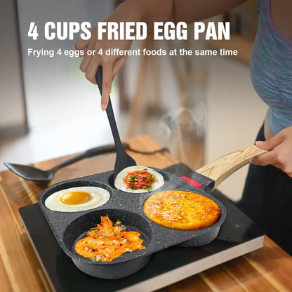 🍳 4-in-1 Nonstick Breakfast Frying Pan