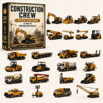 🚜Build the Fleet Collection 24-Day Vehicle Advent Calendar Series | ✨A New Adventure Every Morning